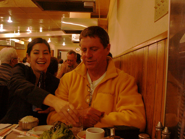 The food is hot... and so is the copy!