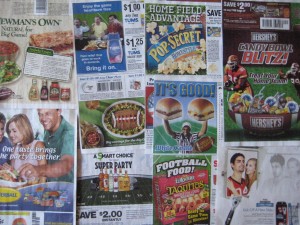 Newspaper coupons grasp at 2009 Super Bowl
