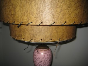 I need new rawhide laces on my Googie lamp shade.